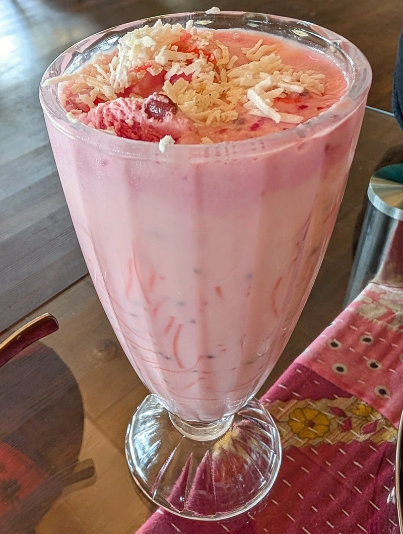 Enjoy Falooda at Haveli Indian Cuisine in North Conway